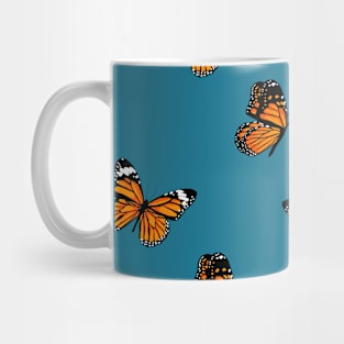 Monarch Butterflies in Flight Mug